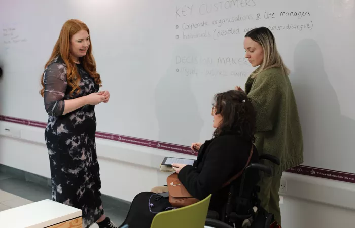 Elisha Horrocks, a Marketing Lecturer at the University of Northampton